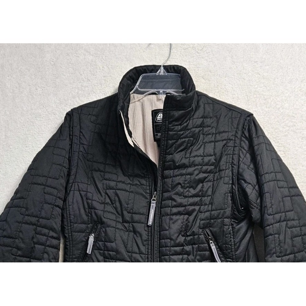 Nike ACG Outer Layer 3 Black Jacket/Vest Womens Size Med Zipoff Sleeves Winter